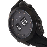 Morphic M76 Series Drum-Roll Strap Watch - Black MPH7606