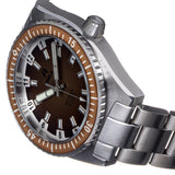 Shield Nitrox Bracelet Watch w/Date - Brown SLDSH114-5