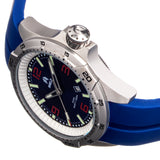 Shield Vessel Strap Watch w/Date - Dark Blue - SLDSH112-5 SLDSH112-5