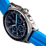 Shield Sonar Chronograph Strap Watch w/Date - Light Blue - SLDSH113-3 SLDSH113-3