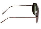 Breed Barlow Titanium Polarized Sunglasses - Brown/Black BSG055RB