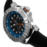 Axwell Barrage Strap Watch w/Date - Black/Blue - AXWAW100-4 AXWAW100-4