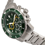 Nautis Dive Chrono 500 Chronograph Bracelet Watch - Green - 17065-I 17065-I