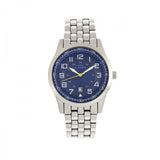 Elevon Garrison Bracelet Watch w/Date - Silver/Blue ELE105-4