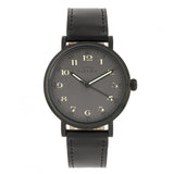 Elevon Felix Leather-Band Watch - Black ELE109-5