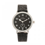 Elevon Northrop Leather-Band Watch - Charcoal/Black ELE110-2