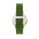 Elevon Northrop Leather-Band Watch - Green/Black ELE110-3