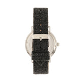 Elevon Northrop Leather-Band Watch - Charcoal/Navy ELE110-6