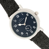 Elevon Northrop Leather-Band Watch - Charcoal/Navy ELE110-6