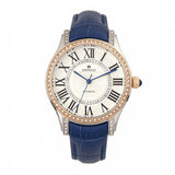 Empress Xenia Automatic Leather-Band Watch - Blue EMPEM2602