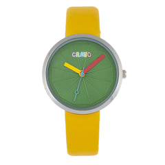 Crayo Metric Unisex Watch - Yellow  CRACR5805