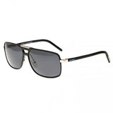 Breed Retrograde Aluminium Polarized Sunglasses - Black/Black BSG017BK