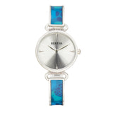 Bertha Katherine Enamel-Designed Bracelet Watch - Blue - BTHBS1302 BTHBS1302