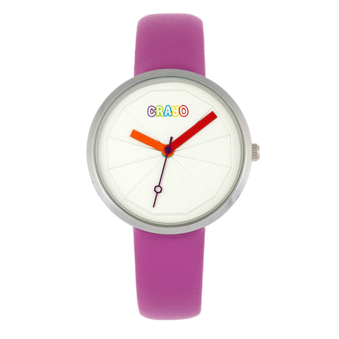 Crayo Metric Unisex Watch - Purple  CRACR5803