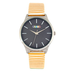 Crayo Aboard Unisex Watch -  Yellow CRACR5603