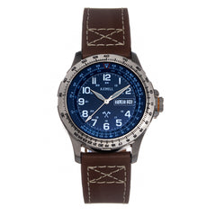 Axwell Blazer Leather Strap Watch - Brown/Navy - AXWAW106-3 AXWAW106-3