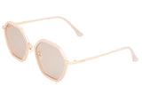 Bertha Ariana Polarized Sunglasses - Pink/Clear BRSBR038CL