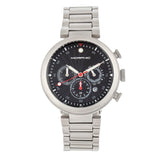 Morphic M87 Series Chronograph Bracelet Watch w/Date - Silver/Black MPH8702