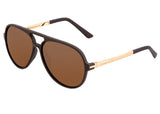 Simplify Spencer Polarized Sunglasses - Brown/Brown SSU120-GD