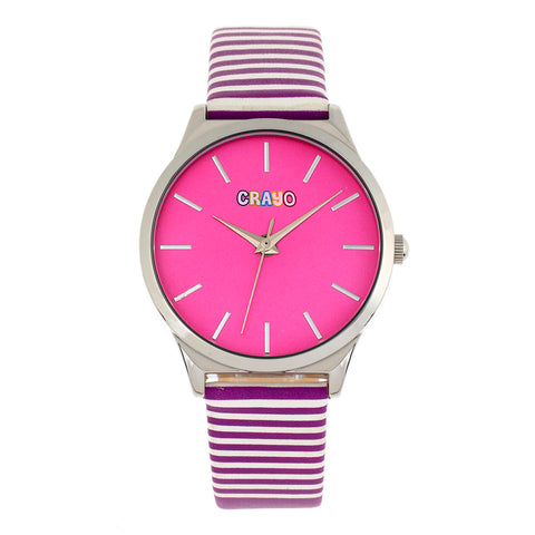 Crayo Aboard Unisex Watch - Purple CRACR5604