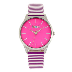 Crayo Aboard Unisex Watch - Purple CRACR5604