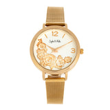Sophie and Freda Lexington Bracelet Watch - Gold/White SAFSF5203