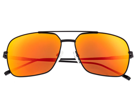 Sixty One Teewah Polarized Sunglasses - Black/Red-Yellow SIXS105BK