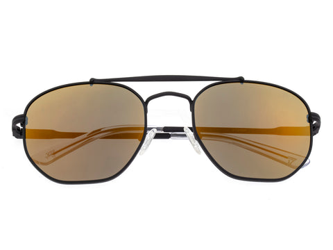Sixty One Stockton Polarized Sunglasses - Black/Gold SIXS103BK