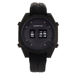 Morphic M76 Series Drum-Roll Strap Watch - Black MPH7606