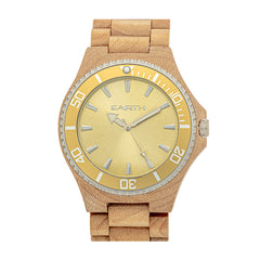 Earth Wood Centurion Bracelet Watch - Khaki/Tan  - ETHEW6001 ETHEW6001
