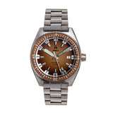 Shield Nitrox Bracelet Watch w/Date - Brown - SLDSH114-5 SLDSH114-5