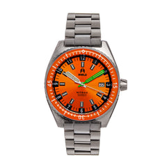 Shield Nitrox Bracelet Watch w/Date - Orange - SLDSH114-2 SLDSH114-2