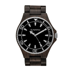 Earth Wood Centurion Bracelet Watch - Dark Brown - ETHEW6002 ETHEW6002