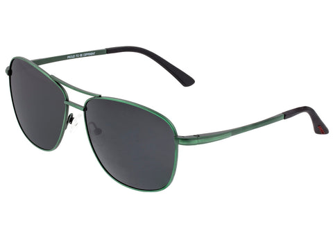 Breed Hera Titanium Polarized Sunglasses - Green/Black BSG054GN