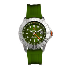 Axwell Barrage Strap Watch w/Date - Green - AXWAW100-3 AXWAW100-3