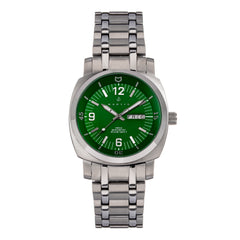 Nautis Stealth Bracelet Watch w/Day/Date - Green - GL2087-A GL2087-A