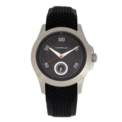 Morphic The M80 Series Strap Watch w/Date - Silver/Black MPH8005