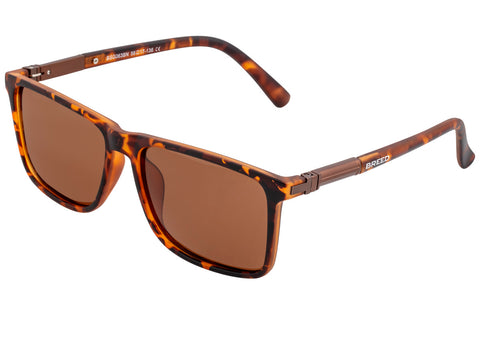 Breed Caelum Polarized Sunglasses - Tortoise/Brown BSG063BN
