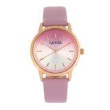 Sophie and Freda San Diego Leather-Band Watch - Pink SAFSF5106