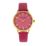 Sophie and Freda Vancouver Leather-Band Watch - Pink SAFSF4903