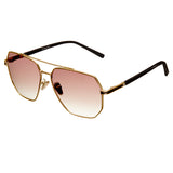 Bertha Brynn Polarized Sunglasses - Gold/Brown BRSBR035BN