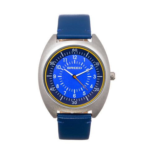 Breed Victor Leather-Band Watch - Blue - BRD9203 BRD9203
