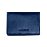 Breed Porter Genuine Leather Bi-Fold Wallet - Navy - BRDWALL002-BLU BRDWALL002-BLU