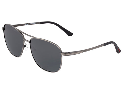 Breed Hera Titanium Polarized Sunglasses - Gunmetal/Black BSG054GY
