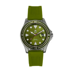 Shield Freedive Strap Watch w/Date - Green - SLDSH115-3 SLDSH115-3