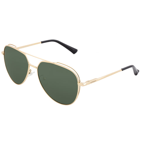 Breed Lyra Polarized Sunglasses - Silver/Black BSG061SL