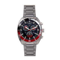 Axwell Minister Chronograph Bracelet Watch w/Date - Black/Red - AXWAW105-6 AXWAW105-6