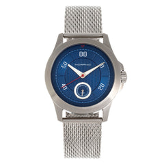 Morphic The M80 Series Bracelet Watch w/Date - Silver/Blue MPH8003