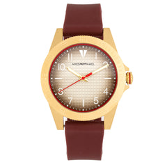 Morphic M84 Series Strap Watch - Maroon MPH8402