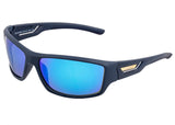 Breed Aquarius Polarized Sunglasses - Navy/Blue BSG060BL